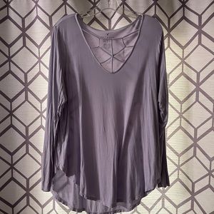 American Eagle Soft and Sexy Lilac Shirt